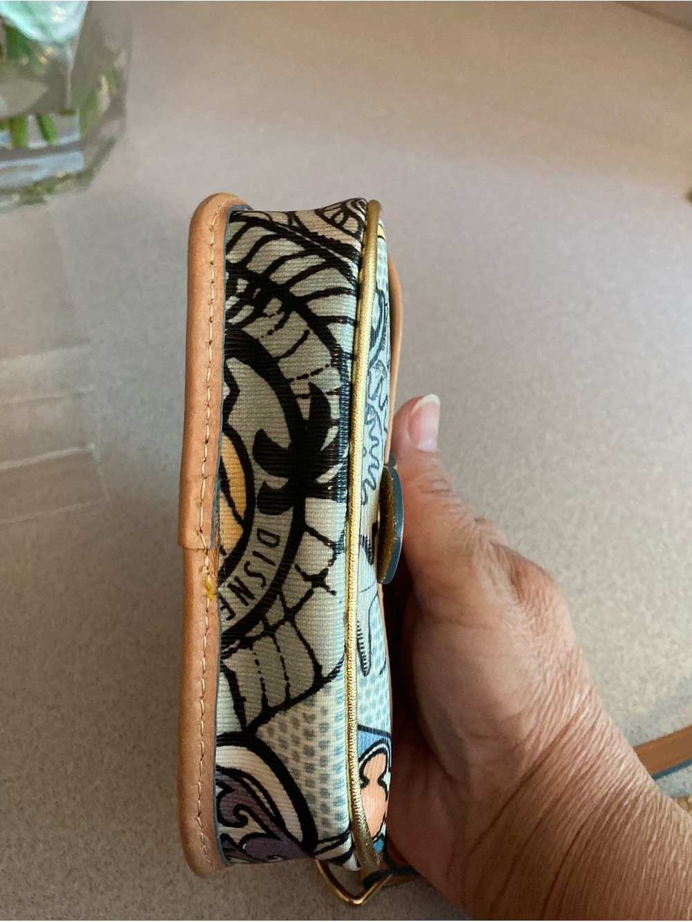 Dooney & Bourke Disney Cruise Line "Fantasy" Inaugural Voyage Wristlet - Picture 7 of 11